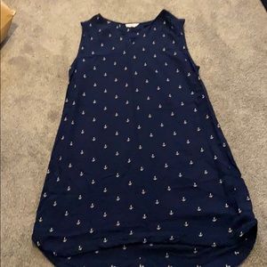 Anchor shift dress